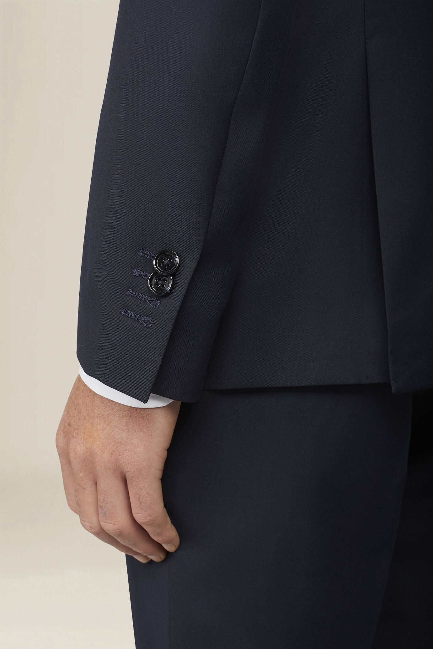 Abito monopetto uomo mix size dk blue image number 3